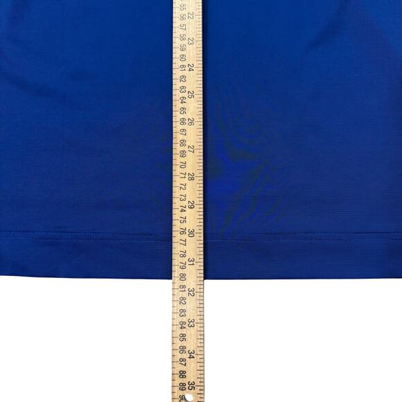 FootJoy Polo Shirt Men's L Blue Performance Outdoors Golf Preppy FJ Course Logo - Picture 9 of 9